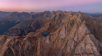 Turquois, Purples & Mountains 
