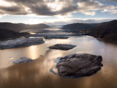 Golden Glaciers