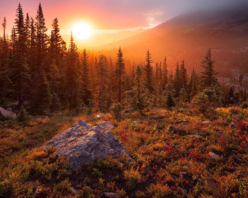 Red Dawn print