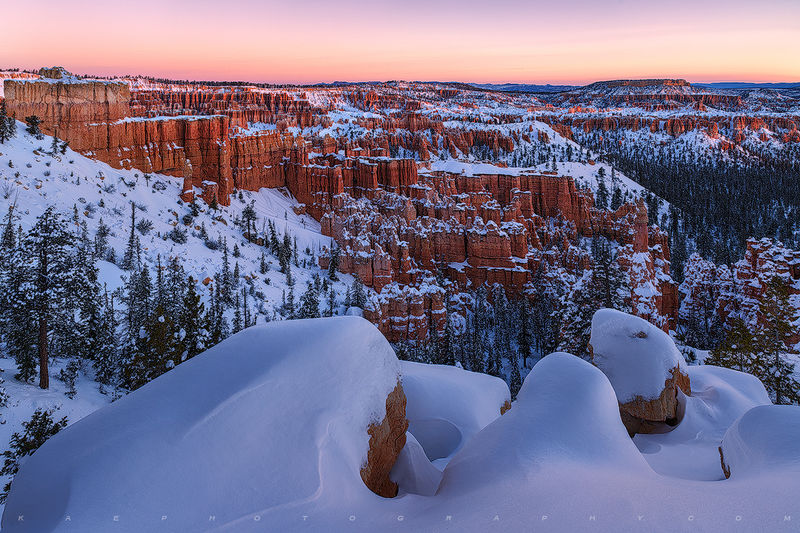 Plastered Bryce print