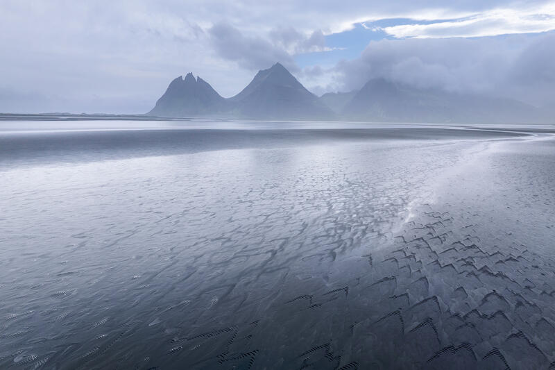 Patterns of Fjorur print