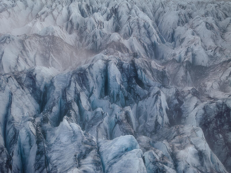 Ice Mountains print