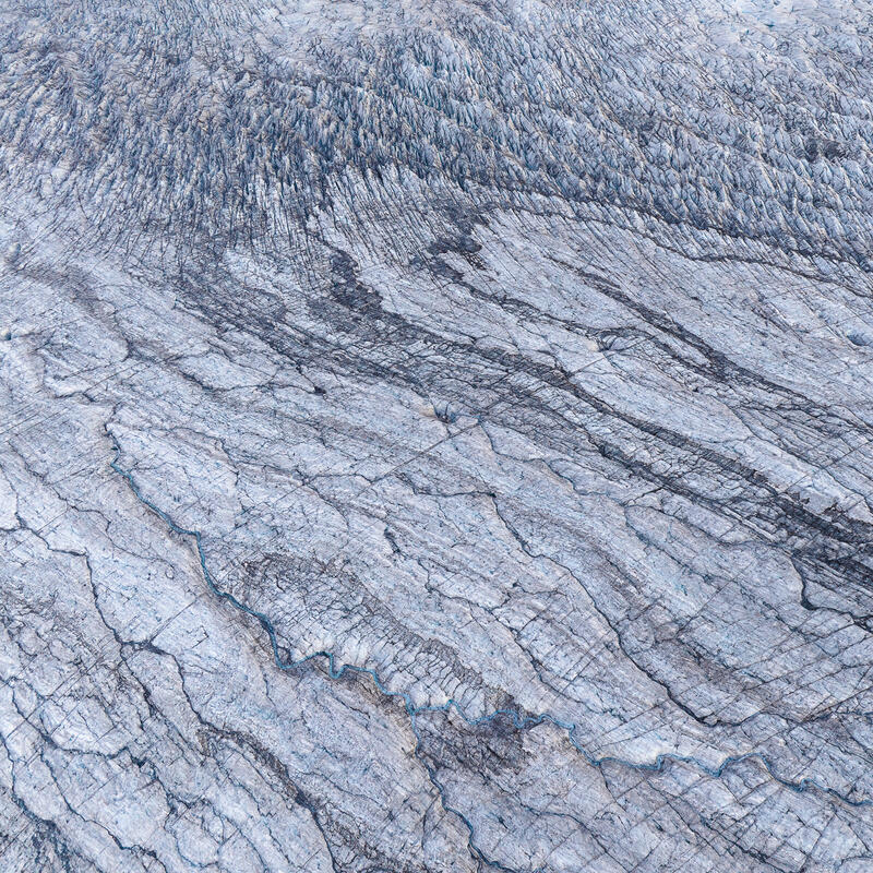 Ice Field Tributaries II print