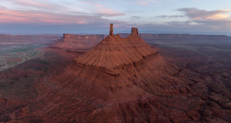 Castleton Tower Sunrise