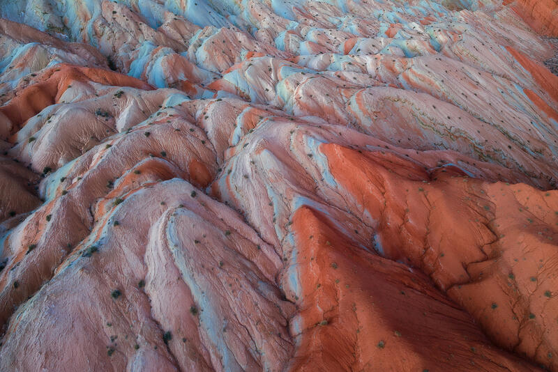 Desert Brushstrokes print