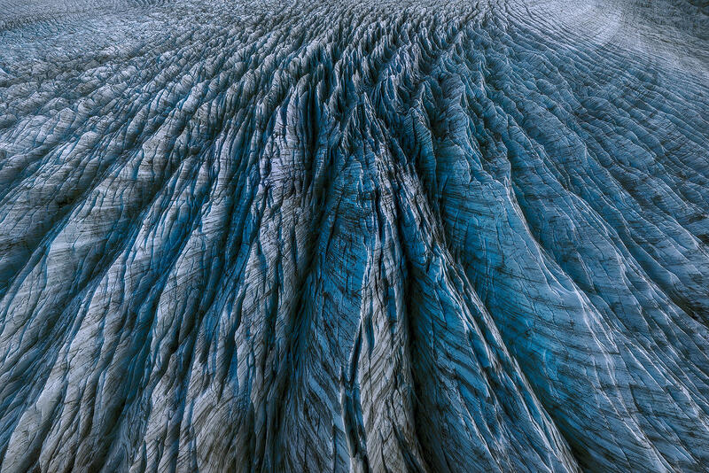 Glacier Blades print