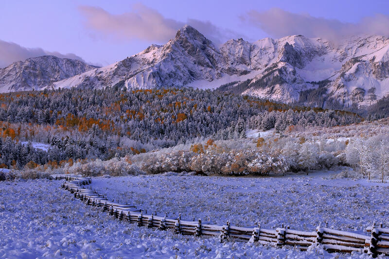 Winter's Grip | Colorado Rocky Mountains Images print