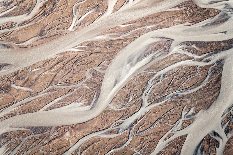 Gold Streams print