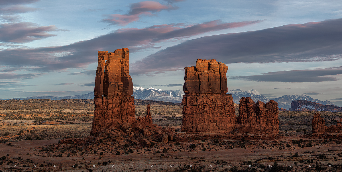 Desolation Towers, panoramic