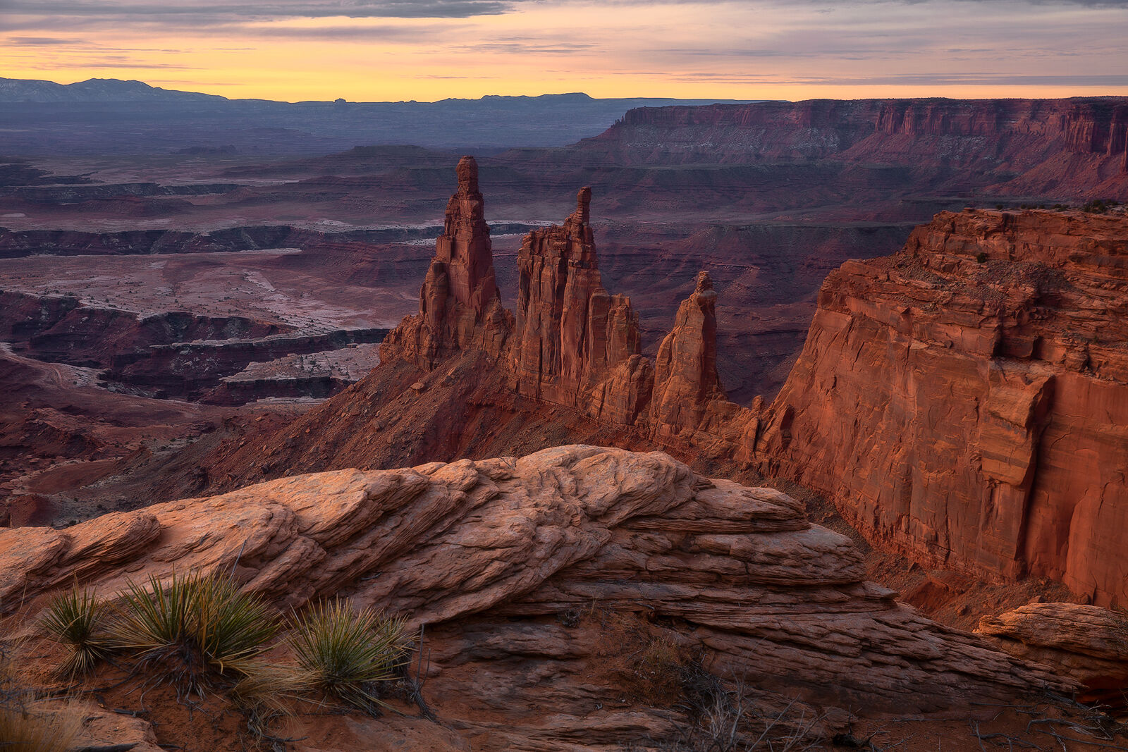 Washer Women and Monster Tower, Canyonlands.