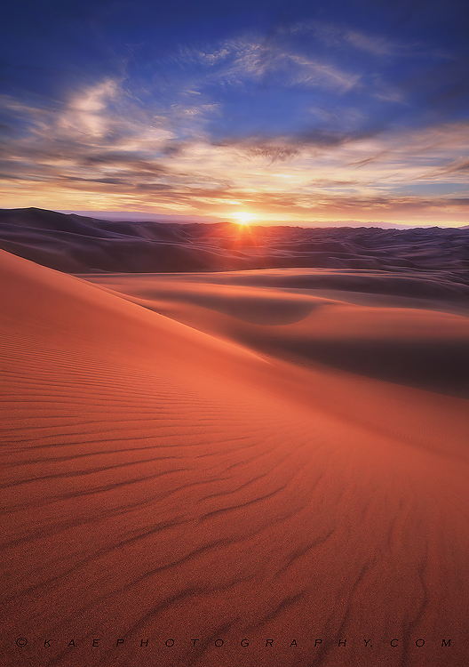 Sand Sun & Serenity Feeling warm at the Great Sand Dunes National Monument, Colorado